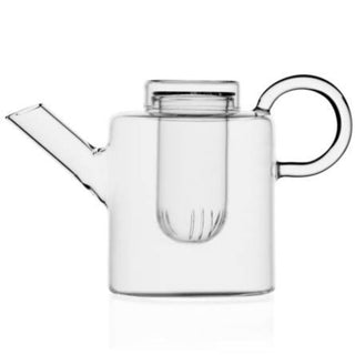 Ichendorf Piuma big teapot with filter by Marco Sironi Transparent Buy on Shopdecor ICHENDORF collections