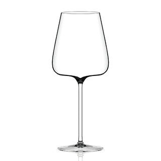 Italesse Etoilé Noir set 6 red wine stemmed glasses cc. 790 in clear glass Buy on Shopdecor ITALESSE collections