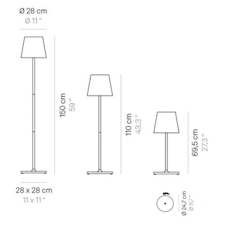 Zafferano Lampes à Porter Poldina XXL Pro Floor-Table lamp Buy on Shopdecor ZAFFERANO LAMPES À PORTER collections
