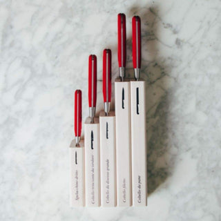 Coltellerie Berti Forgiati chef's knife 2606 whole red plexiglass #variant# | Acquista i prodotti di COLTELLERIE BERTI 1895 ora su ShopDecor