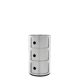 Kartell Componibili metallized container with 3 drawers Buy on Shopdecor KARTELL collections