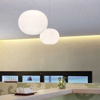 Flos Mini Glo-Ball S pendant lamp opal white Buy on Shopdecor FLOS collections