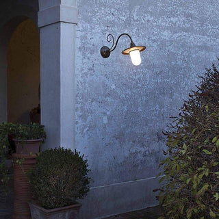 Il Fanale Barchessa Applique Grande Con Vetro wall lamp - Brass Buy on Shopdecor IL FANALE collections