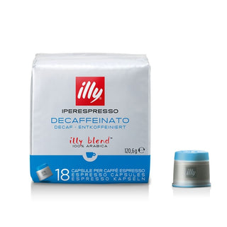 Illy set 6 packs iperespresso capsules coffee decaffeinated 18 pz. Buy on Shopdecor ILLY collections