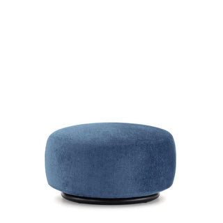 Kartell K-Wait pouf in Chenille fabric Kartell Chenille DE Light Blue - Buy now on ShopDecor - Discover the best products by KARTELL design