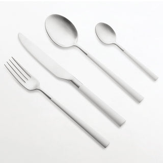 KnIndustrie 801 Set 24 pieces cutlery ice steel - white handle Buy on Shopdecor KNINDUSTRIE collections