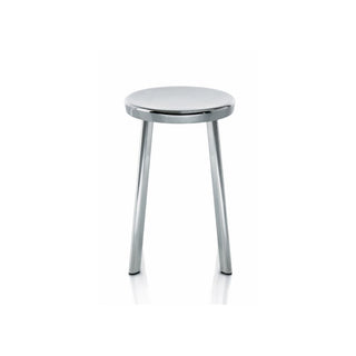 Magis Déjà-vu low stool in polished aluminium h. 50 cm. Buy on Shopdecor MAGIS collections