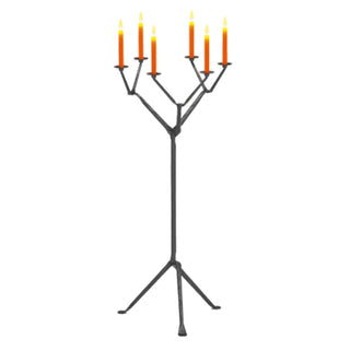 Magis Officina Branched candlestick with 6 arms anthracite grey Buy on Shopdecor MAGIS collections