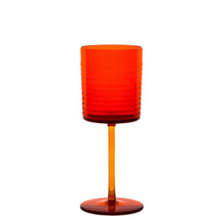 Nason Moretti Gigolo water chalice - Murano glass Nason Moretti Orange Buy on Shopdecor NASON MORETTI collections