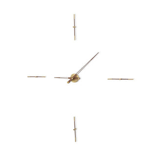 Nomon Merlin 4 diam.125 cm. wall clock Brass - Buy now on ShopDecor - Discover the best products by NOMON design