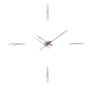 Nomon Merlin 4 diam.155 cm. wall clock Steel - Buy now on ShopDecor - Discover the best products by NOMON design