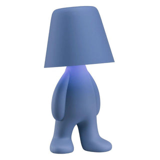 Qeeboo Sweet Brothers Tom portable LED table lamp Qeeboo Light blue - Buy now on ShopDecor - Discover the best products by QEEBOO design