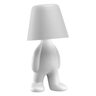 Qeeboo Sweet Brothers Tom portable LED table lamp White - Buy now on ShopDecor - Discover the best products by QEEBOO design