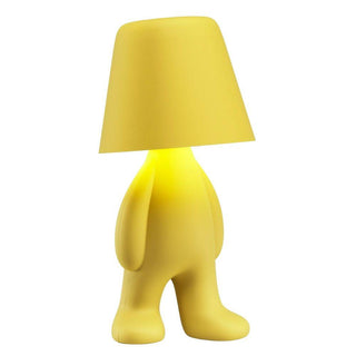 Qeeboo Sweet Brothers Tom portable LED table lamp Qeeboo Yellow - Buy now on ShopDecor - Discover the best products by QEEBOO design