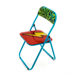 Seletti Blow Flash folding chair with flash decor Buy on Shopdecor SELETTI collections