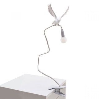 Seletti Sparrow Landing with clamp table lamp Buy on Shopdecor SELETTI collections