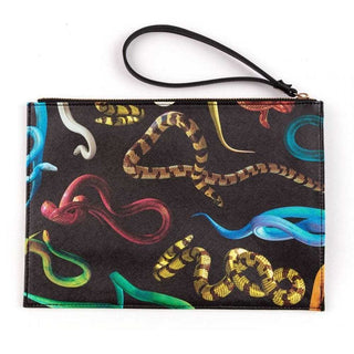 Seletti Toiletpaper Pouch Bag Snakes Buy on Shopdecor TOILETPAPER HOME collections