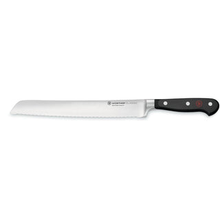 Wusthof Classic bread knife with double edge 23 cm. black Buy on Shopdecor WÜSTHOF collections