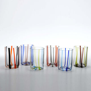 Zafferano Tirache Set 6 tumblers in different colours Buy on Shopdecor ZAFFERANO collections